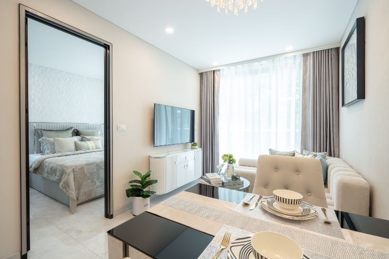 Modern 1 Bedroom with Garden View