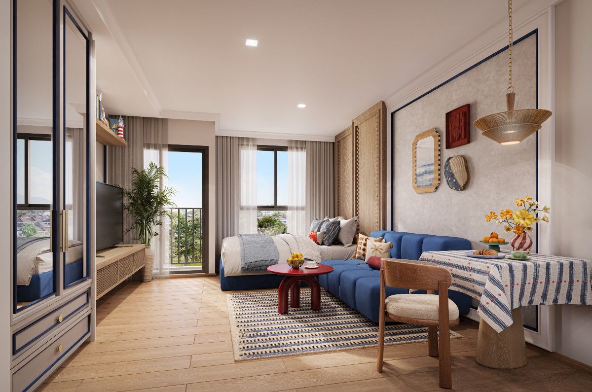 Efficient 1-Bedroom Designed for Urban Comfort