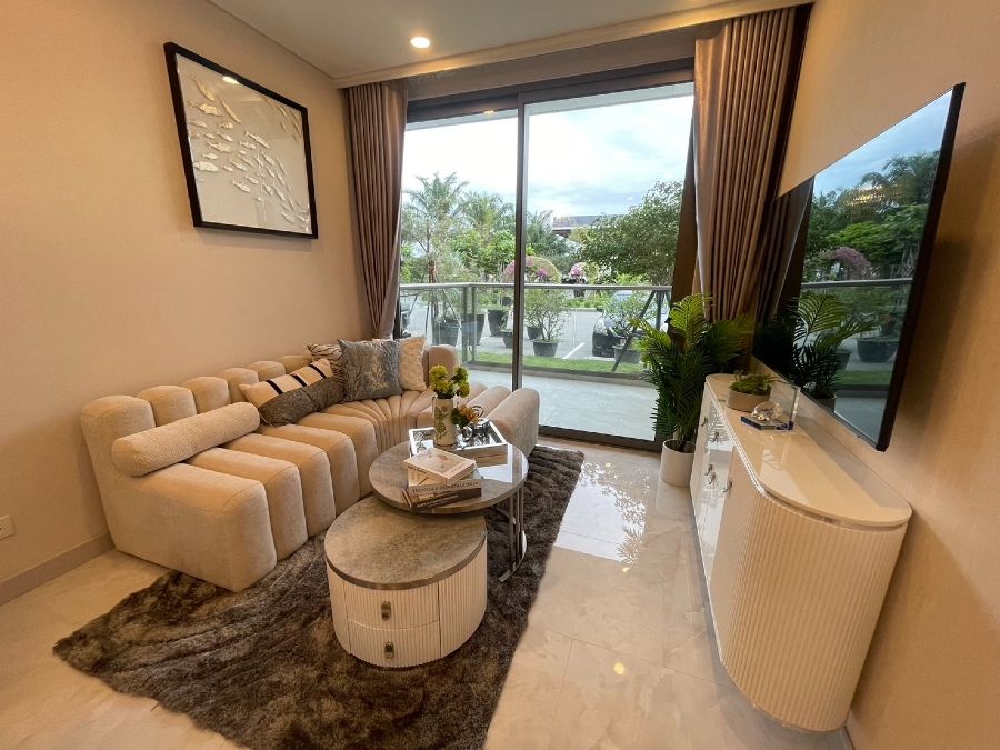 Luxury 2 Bedroom with Garden View