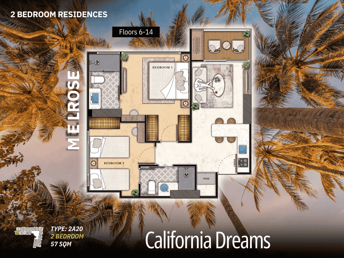 Riviera Santa Monica - Type 2A20