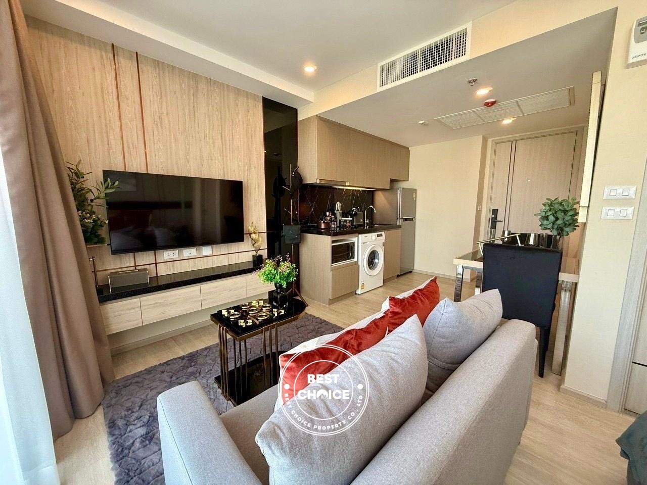 Studio room at The Panora for rent.