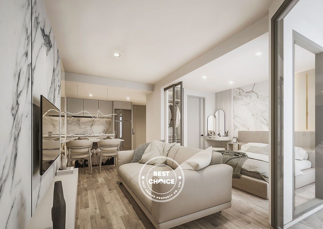 🔥HOT SALE NEW PROJECT! 1 Bedroom for Sale 35sqm (FQ) in Siam Oriental Oasis on 5th floor
