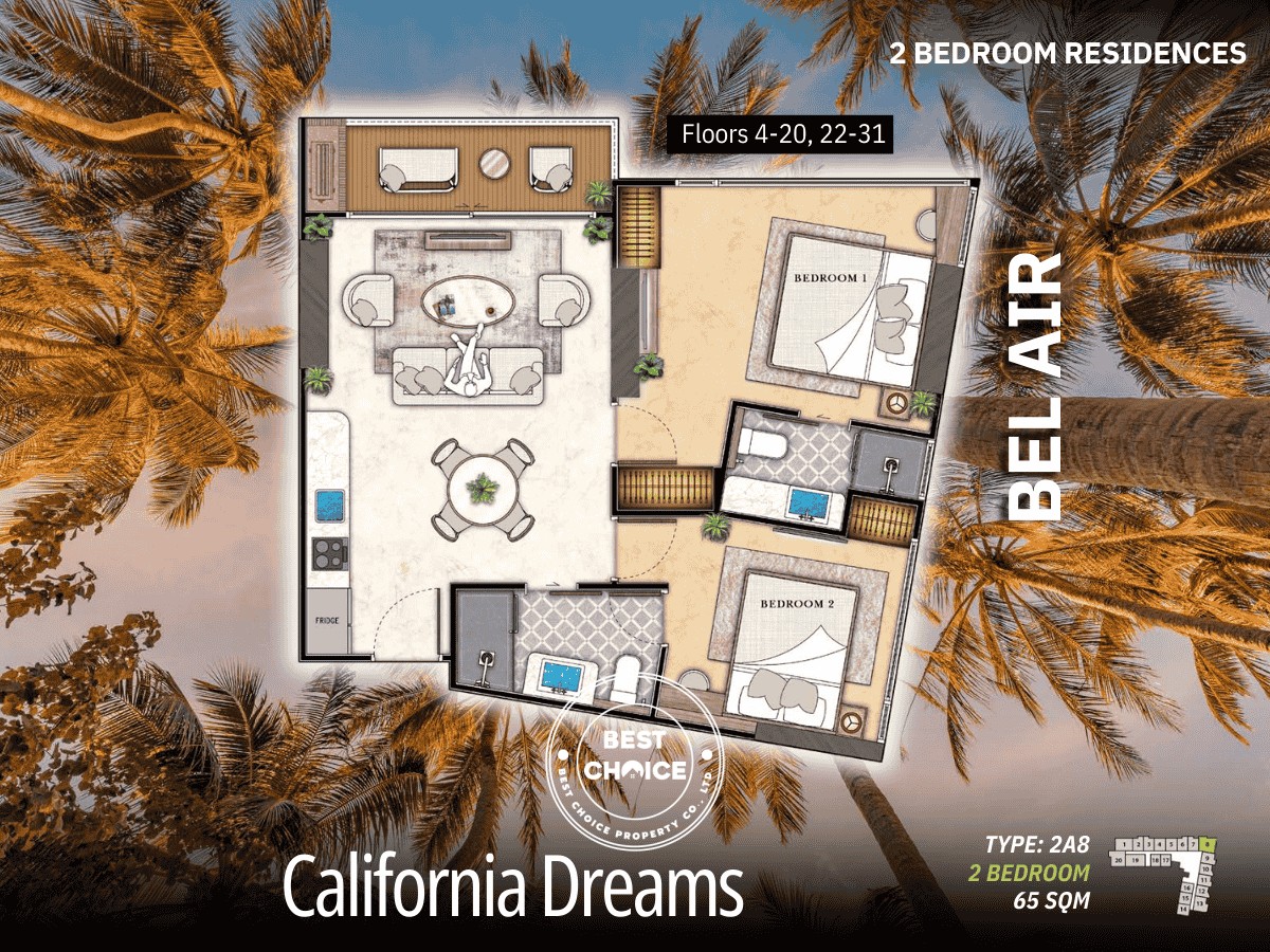 Riviera Santa Monica - Type 2A8