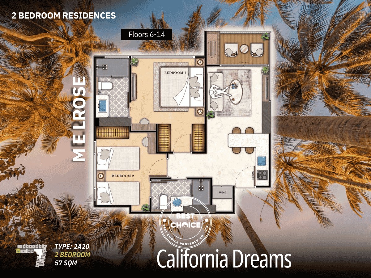 Riviera Santa Monica - Type 2A20
