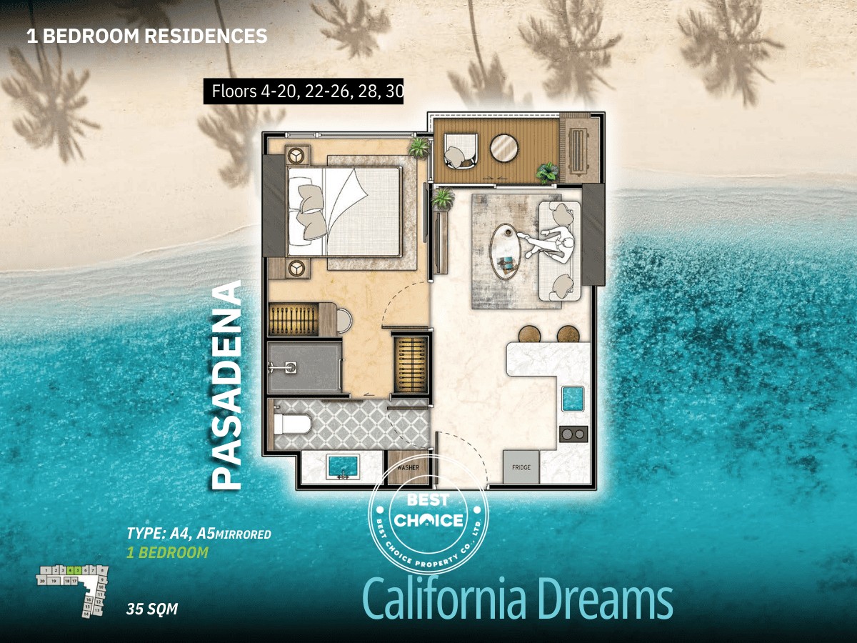 Riviera Santa Monica - Type A5